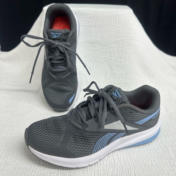 Reebok Shoes - Reebok Endless Road 2 Womens Athletic Running Shoes Size 6.5 Gray Blue